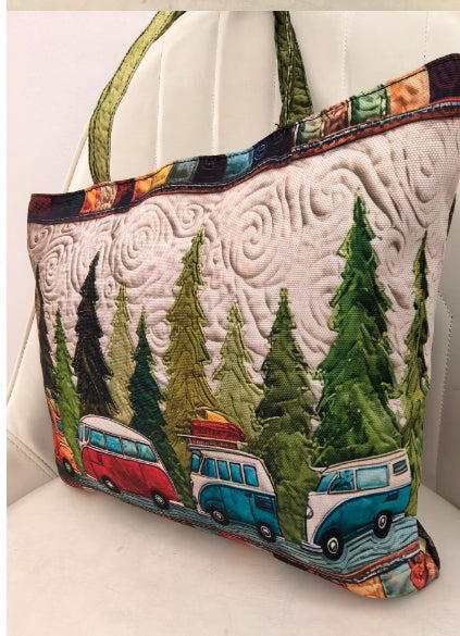 Sac « Camping-cars Vintage »