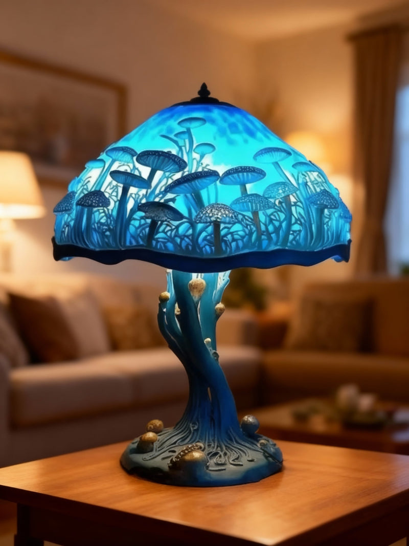 BLUEAURA | Lampe de bureau bleue avec une ambiance mystique