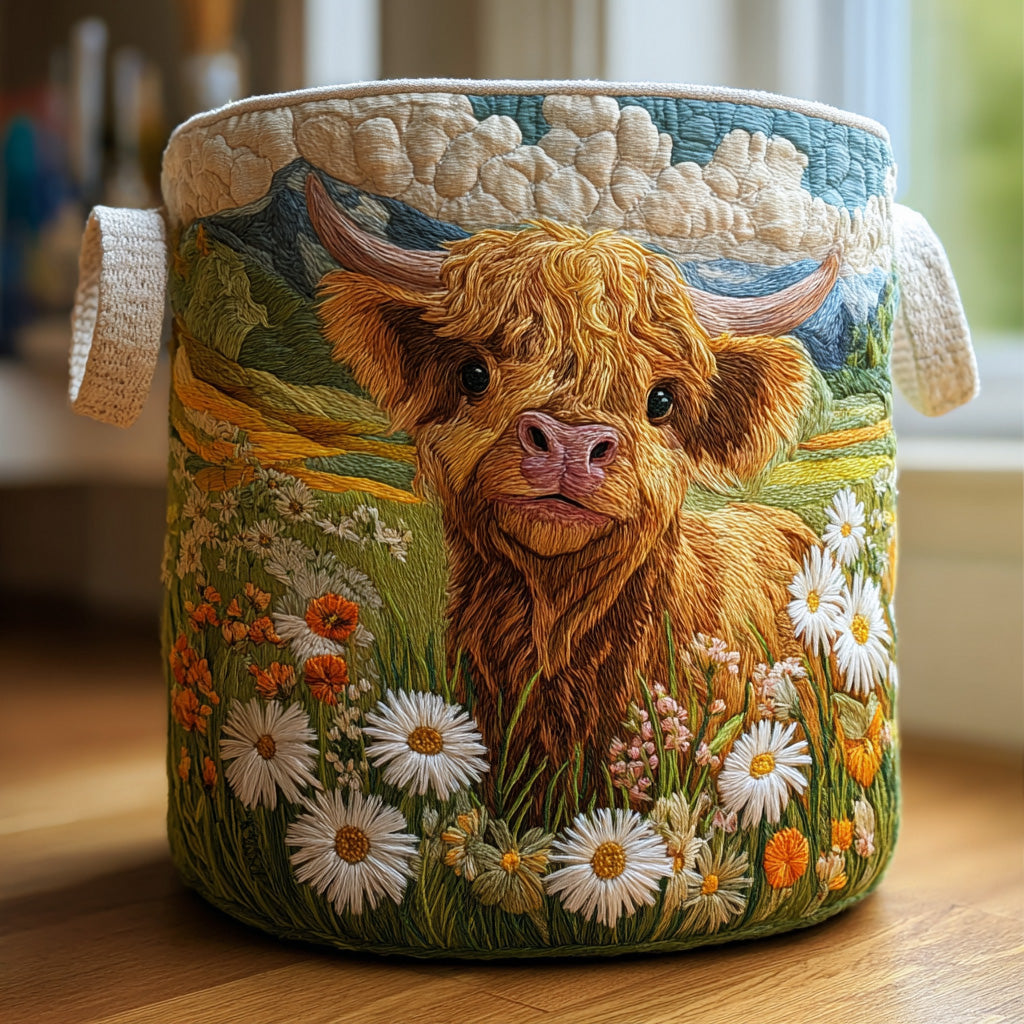 Charme des Terres Hautes | Panier à Linge Fait Main