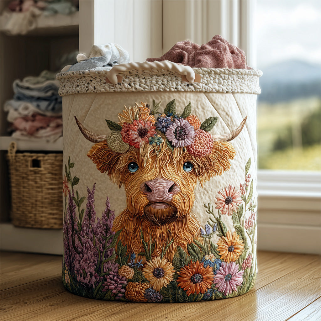 Charme des Terres Hautes | Panier à Linge Fait Main